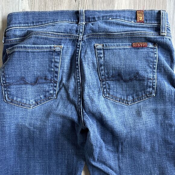 Seven For All Mankind Josefina Women’s Jeans Skinny Boyfriend  Size 28 - Picture 3 of 8